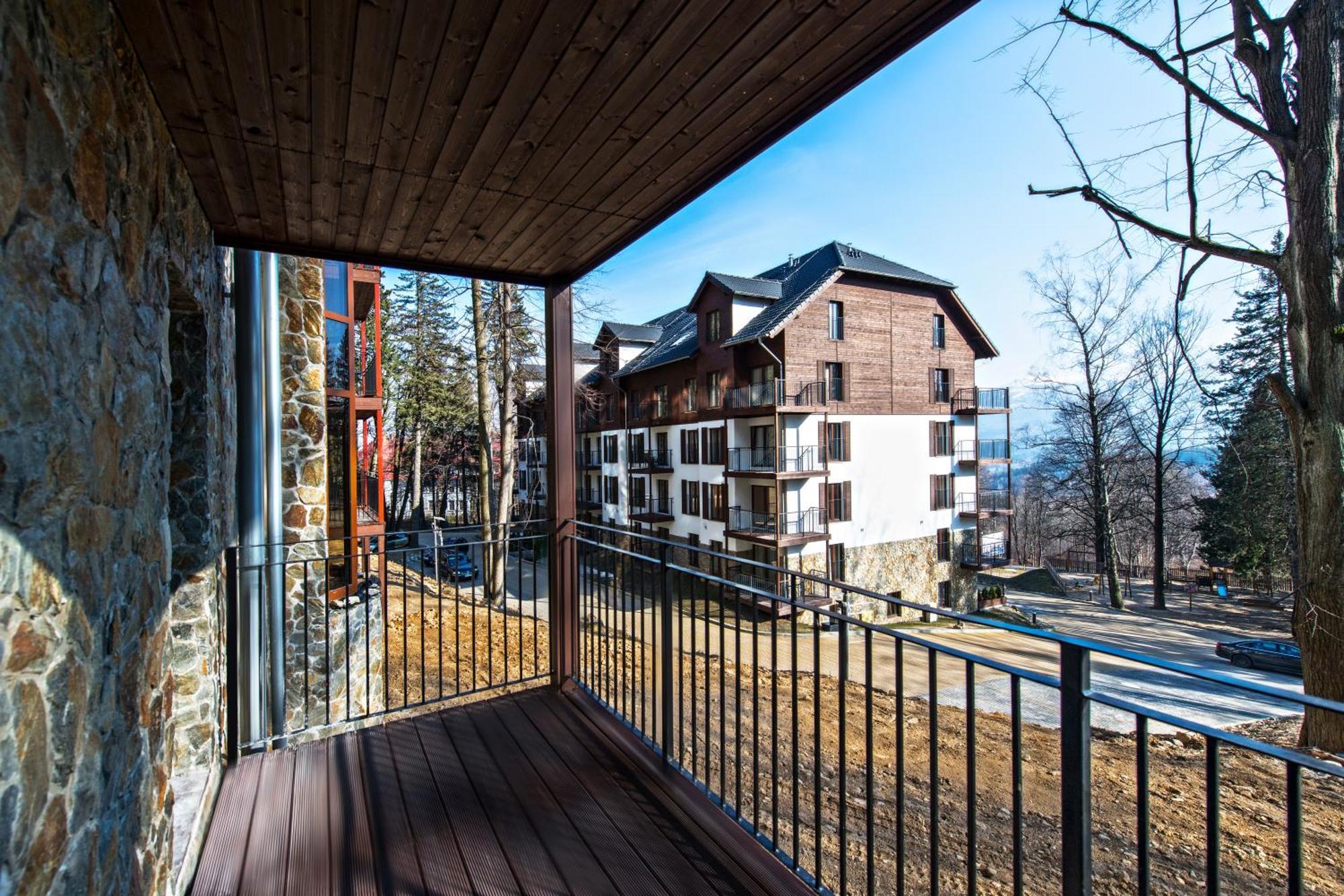 Apartamenty Sun & Snow Resort Izery ชกลาร์สกา ปอเรมบา ภายนอก รูปภาพ
