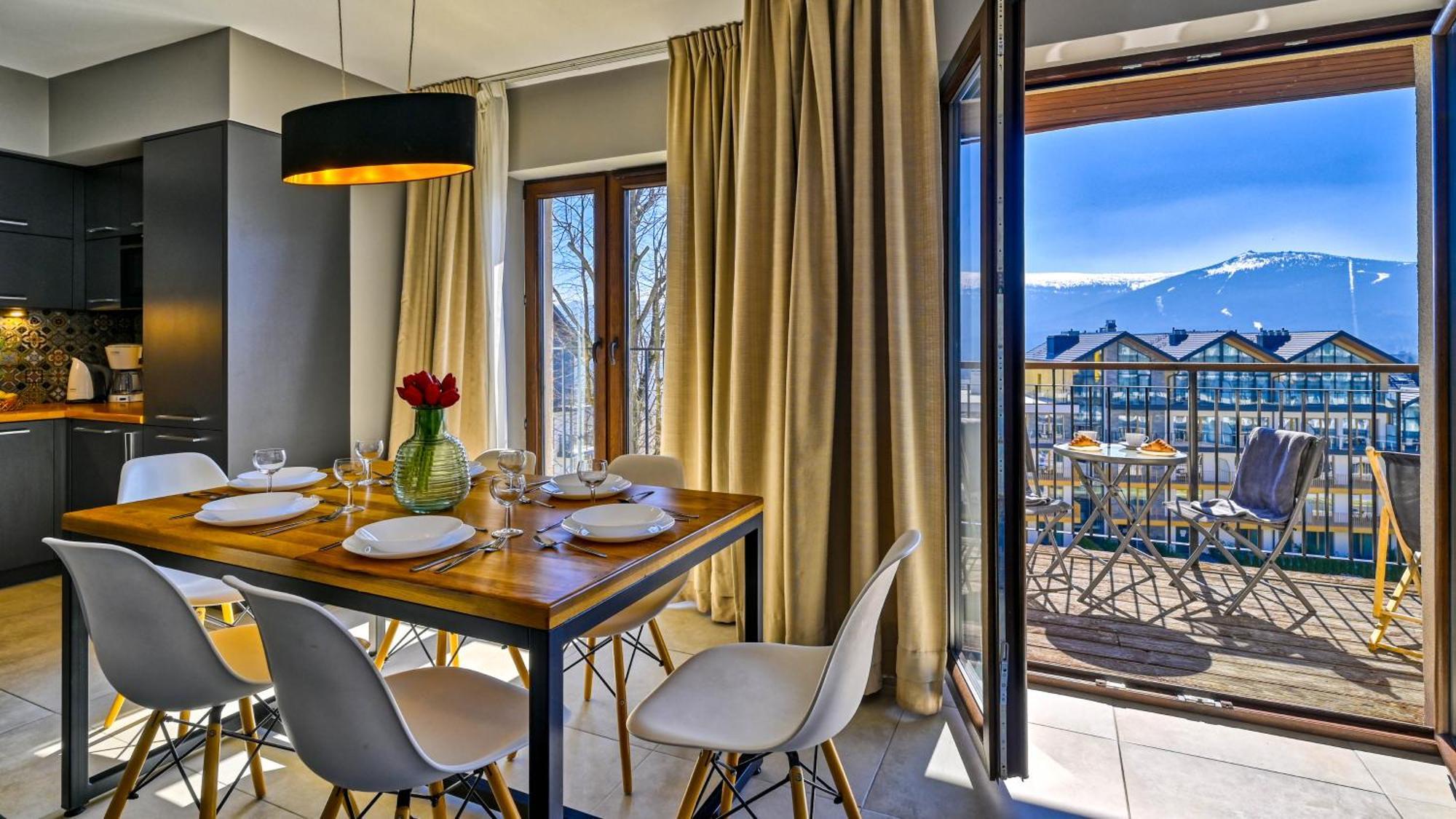Apartamenty Sun & Snow Resort Izery ชกลาร์สกา ปอเรมบา ภายนอก รูปภาพ